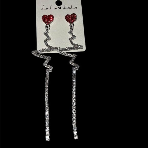 NWT HEARTBEAT EARRINGS   - Picture 6 of 7